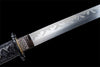 Handmade High Carbon Steel Full Tang Real Japanese Katana With Black Leather Sheath