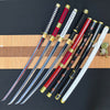 One Piece Roronoa Zoro sword four set:wado ichimonji,shuusui,sandai kitetsu and yubashiri