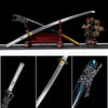 Handmade High Carbon Steel Full Tang Real Japanese Katana With Glitter Pattern Sheath