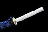 Handmade Manganese Steel Full Tang Real Japanese Katana With Blue & White Style