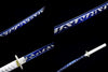 Handmade Manganese Steel Full Tang Real Japanese Katana With Blue & White Style