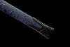 Handmade High Carbon Steel Real Sword With Blue Sheath