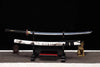 Handmade Spring Steel Full Tang Real Japanese Katana With White & Black Sheath