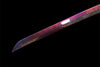 Undead Cut Katana Sekiro: Shadows Die Twice Wolf High Manganese Steel With Sheath Rosewood Red Purple