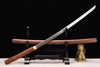 Handmade T10 Steel Full Tang Real Japanese Katana With Rosewood Sheath Clay Tempered