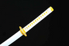 High-End Agatsuma Zenitsu Metal Katana With Sheath Anime Replicas