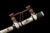 Handmade T10 Steel Full Tang Real Japanese Katana With Silver Gilding Sheath Clay Tempered