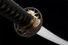 Handmade Damascus Steel Full Tang Real Japanese Katana With Rosewood Sheath