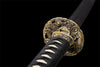 Handmade Damascus Steel Full Tang Real Japanese Katana With Real Fish Skin Handle