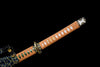 Handmade T10 Steel Full Tang Real Japanese Katana With Green Sheath Clay Tempered