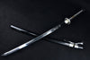 Handmade Manganese Steel Full Tang Real Japanese Katana With Dragonfly Pattern Style