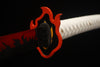 Kyojuro Rengoku High Carbon Steel With Flame Pattern Anime Replicas