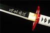 Kimetsu No Yaiba Engraved High Carbon Steel Red Sheath Anime Replicas