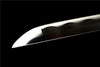 One Piece Roronoa Zoro Katana Handmade High Carbon Steel Anime Katana With Wood Sheath Alloy Flower Shape Black