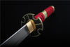 One Piece Roronoa Zoro Sandai Kitetsu Katana Handmade Carbon Steel Anime Katana With Sheath Wrapped Rope Red