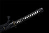 Handmade Manganese Steel Full Tang Real Japanese Katana With Black Wave Style