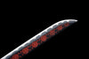 Handmade Manganese Steel Full Tang Real Japanese Katana With Black & Red Style