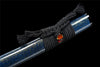 Handmade High Manganese Steel Full Tang Real Japanese Katana With Blue Edge