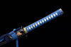 Handmade Manganese Steel Full Tang Real Japanese Katana With Blue Style