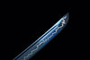 Handmade Spring Steel Full Tang Real Japanese Katana With Blue Lightning Style