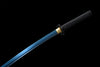 Handmade High Manganese Steel Full Tang Real Japanese Katana With Blue Edge Clay Tempered